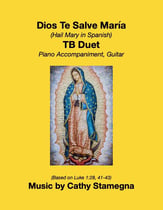 Dios Te Salve, Maria (TB Duet) Vocal Solo & Collections sheet music cover